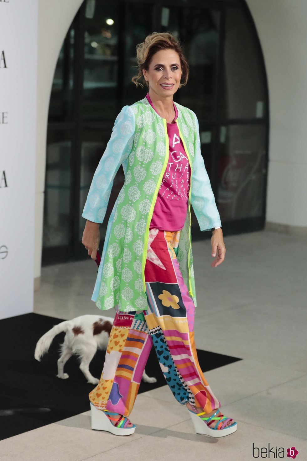 Ágatha Ruiz de la Prada en un evento de Telva