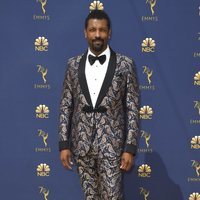 Deon Cole en la alfombra roja de los Premios Emmy 2018