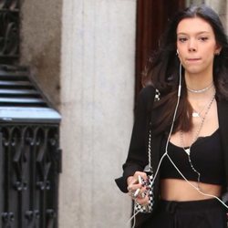 Alejandra Rubio nerviosa en su primer día de universidad