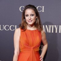 Andrea Levy en la alfombra de la fiesta de Vanity Fair 2018
