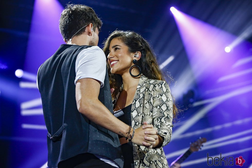Julia y Carlos Right en la Gala 2 de 'OT 2018'