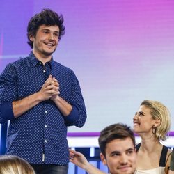 Miki durante la valoración del jurado en la Gala 2 de 'OT 2018'