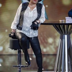 Aramís Fuster en el plató de 'GH VIP 6' tras su expulsión del concurso