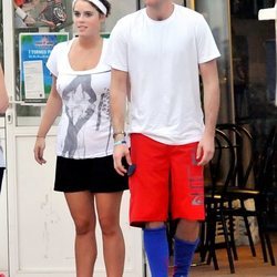 Eugenia de York y Jack Brooksbank pasean durante sus vacaciones en Marbella en 2010