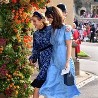 Cressida Bonas en la boda de Eugenia de York y Jack Brooksbank