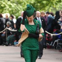 La Princesa Ana en la boda de Eugenia de York y Jack Brooksbank