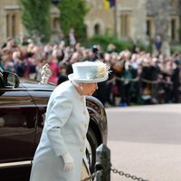 La Reina Isabel en la boda de Eugenia de York y Jack Brooksbank