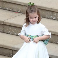 La Princesa Carlota en la boda de Eugenia de York y Jack Brooksbank