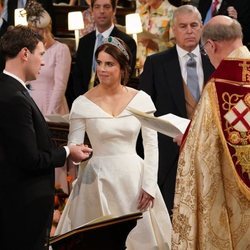 Eugenia de York y Jack Brooksbank pronuncian sus votos en su boda