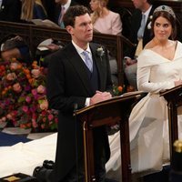Eugenia de York dedica una mirada de amor a Jack Brooksbank en su boda