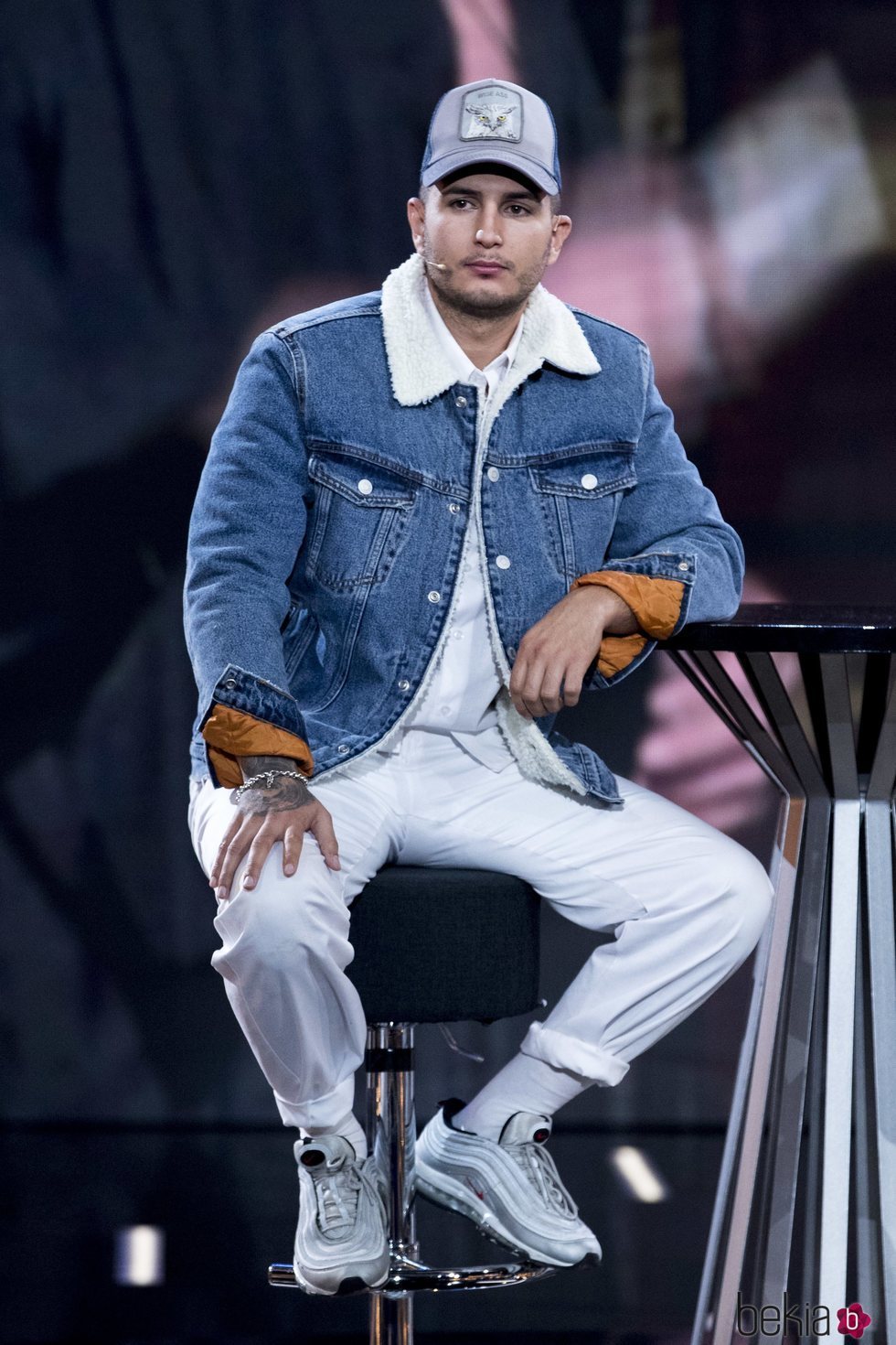 Omar Montes en una gala de 'Gran Hermano VIP 6' tras su expulsión