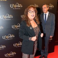 Massiel en el estreno del musical de 'El médico' en Madrid