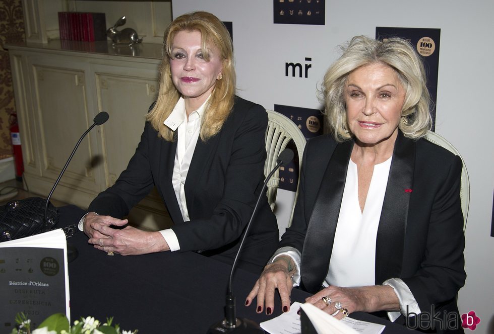 La Baronesa Thyssen acude a la presentación del libro de Beatriz de Orleans
