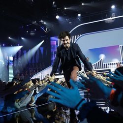 Miki cruza la pasarela como favorito en la Gala 5 de 'OT 2018'