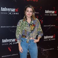 Adriana Torrebejano en el aniversario del restaurante Brasayleña
