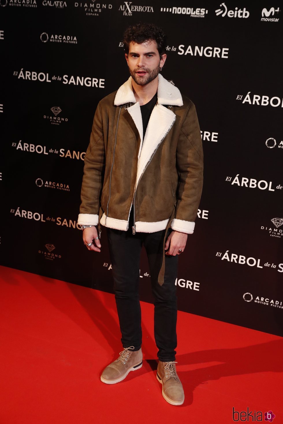 Diego Domínguez en la premiere de 'El árbol de sangre'