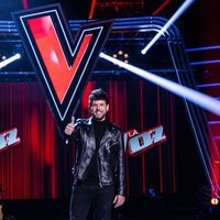 Pablo López en la presentación de 'La Voz'