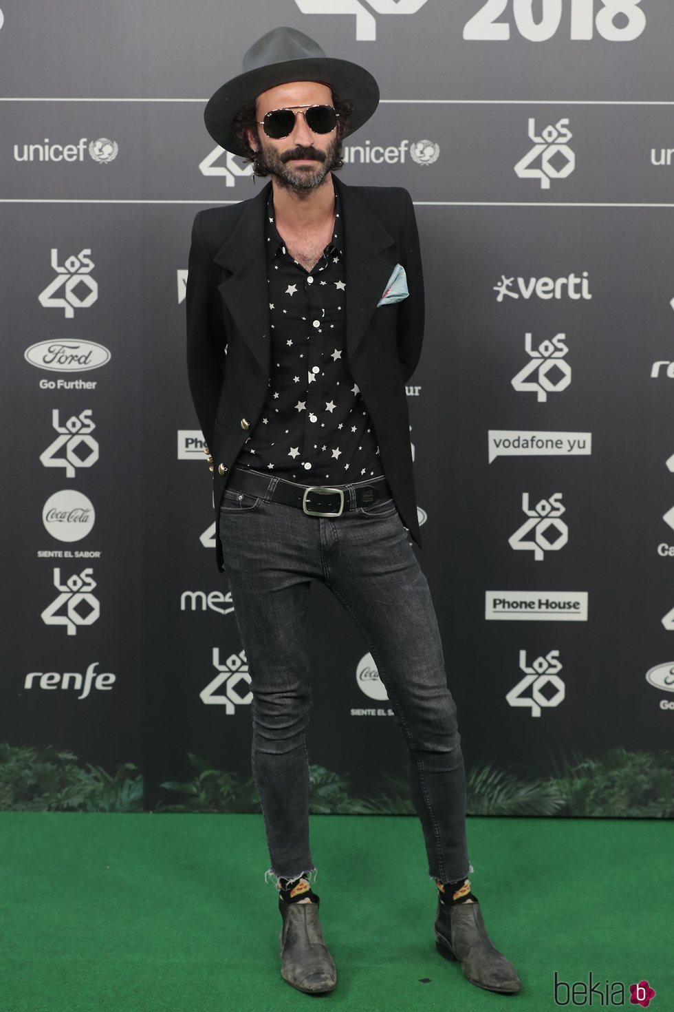 Leiva en Los 40 Music Awards 2018