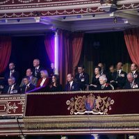 La Familia Real británica durante el Festival of Remembrance 2018