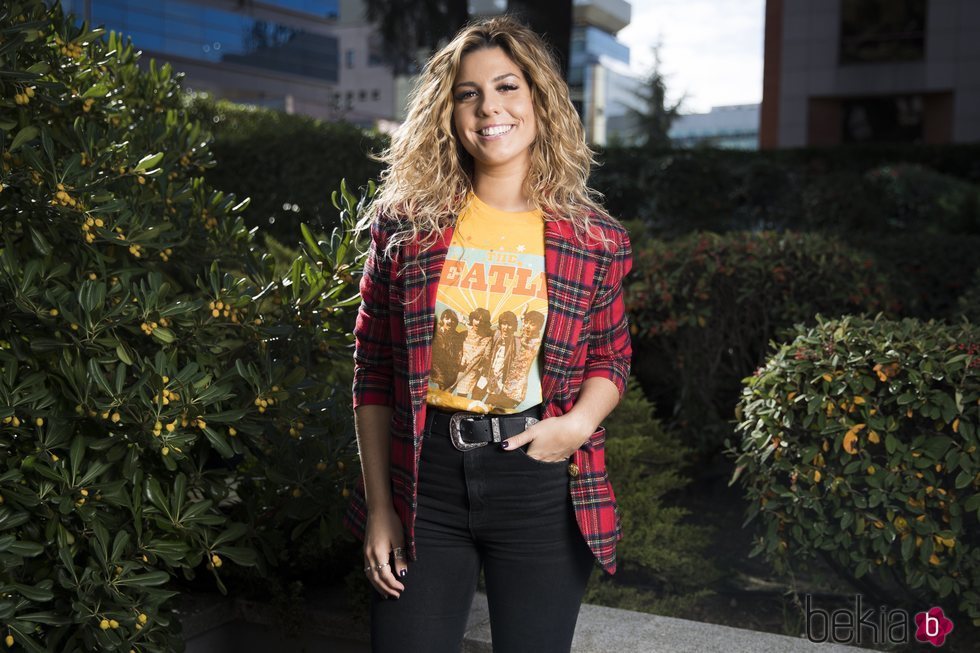 Miriam Rodríguez en un posado oficial por su nuevo disco