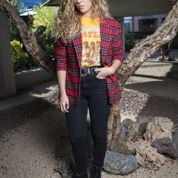 Miriam Rodríguez posando por su nuevo disco