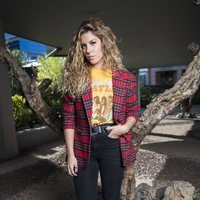 Miriam Rodríguez posando por su nuevo disco