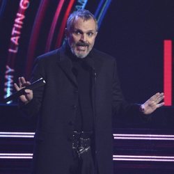 Miguel Bosé en los Grammy Latinos 2018