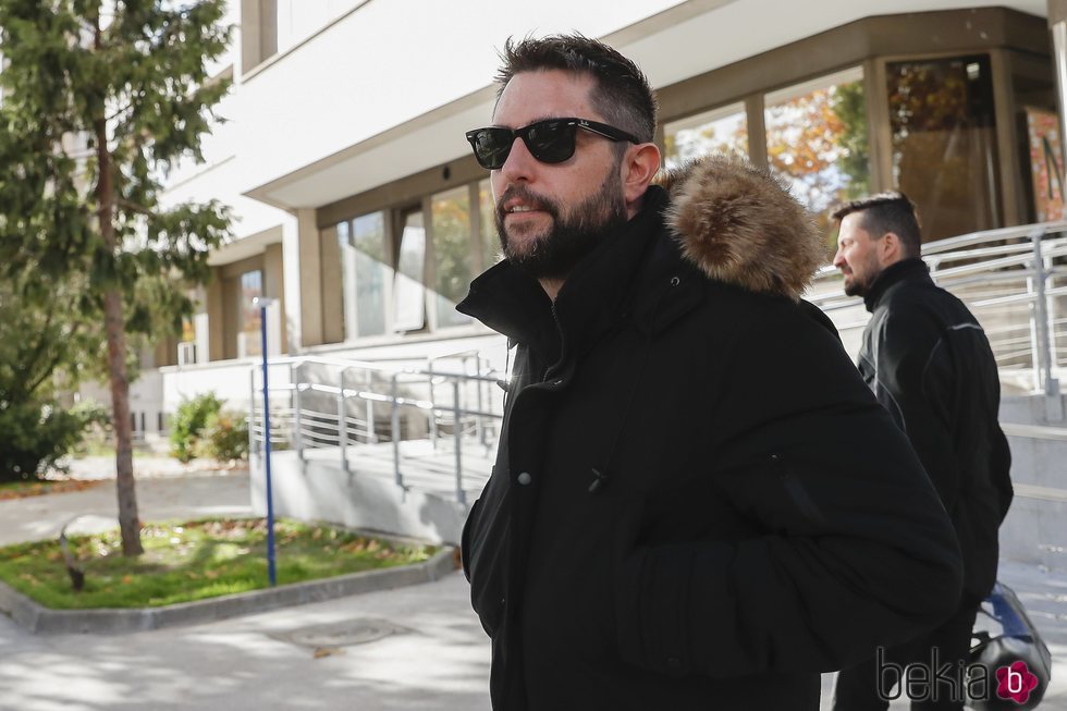 Dani Mateo a su salida del juzgado