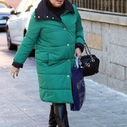 Terelu Campos acudiendo a una nueva revisión médica