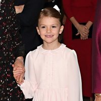 Estela de Suecia en el seminario por el 75 cumpleaños de Silvia de Suecia