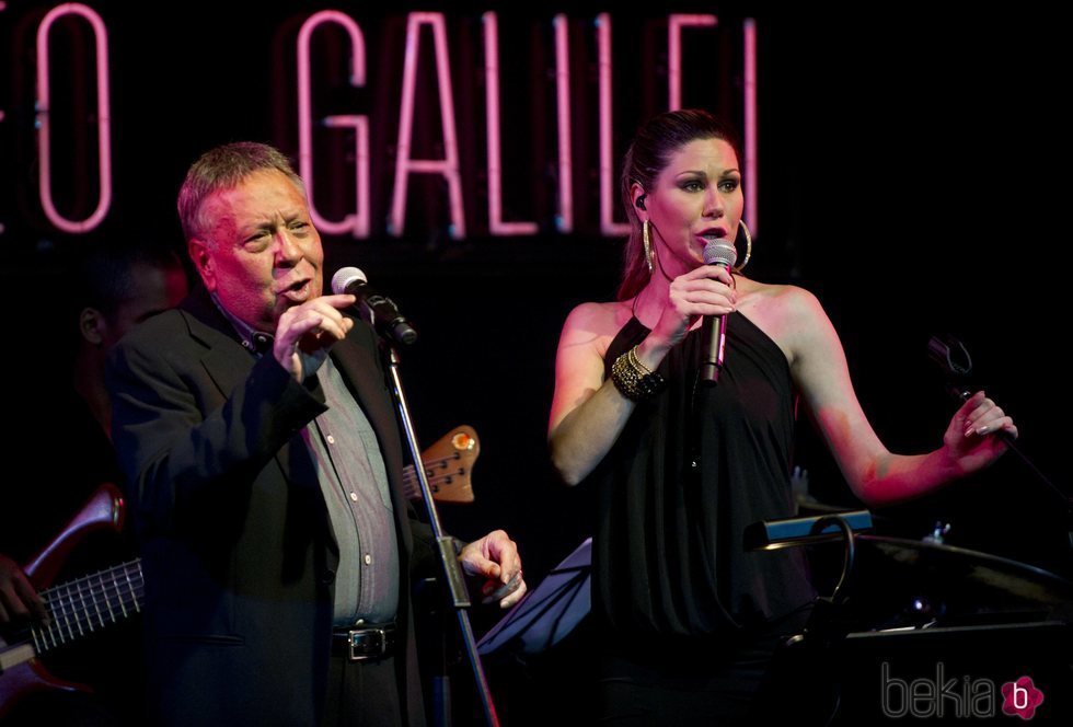 Moncho y Tamara en la sala Galileo