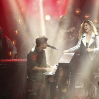 Pablo López y Miriam Rodríguez en Contigo Tour