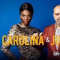 Carolina Sobe, Julio Ruz y María Jesús Ruiz en la foto promocional de 'GH DÚO'