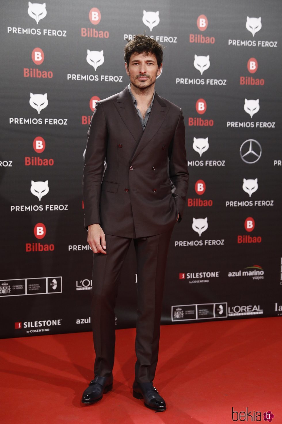 Andrés Velencoso en los Premios Feroz 2019