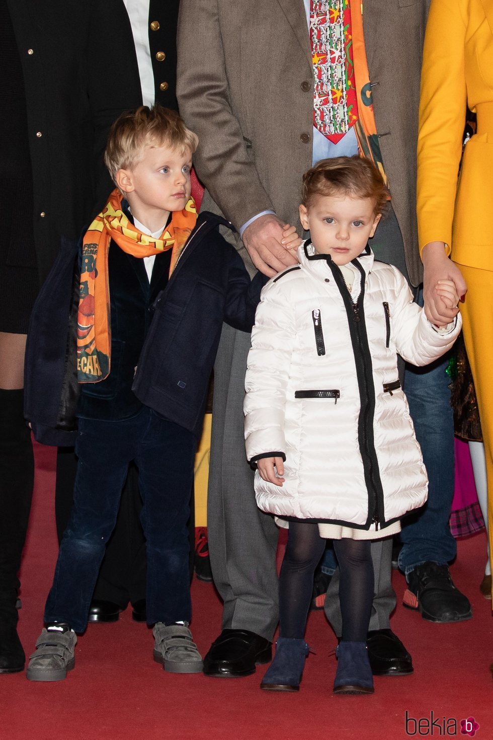 Jacques y Gabriella de Mónaco en el 43º Festival Internacional de Circo de Montecarlo