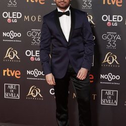 Juan Antonio Bayona en la alfombra roja de los Premios Goya 2019