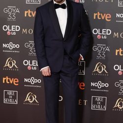 Màxim Huerta en la alfombra roja de los Premios Goya 2019