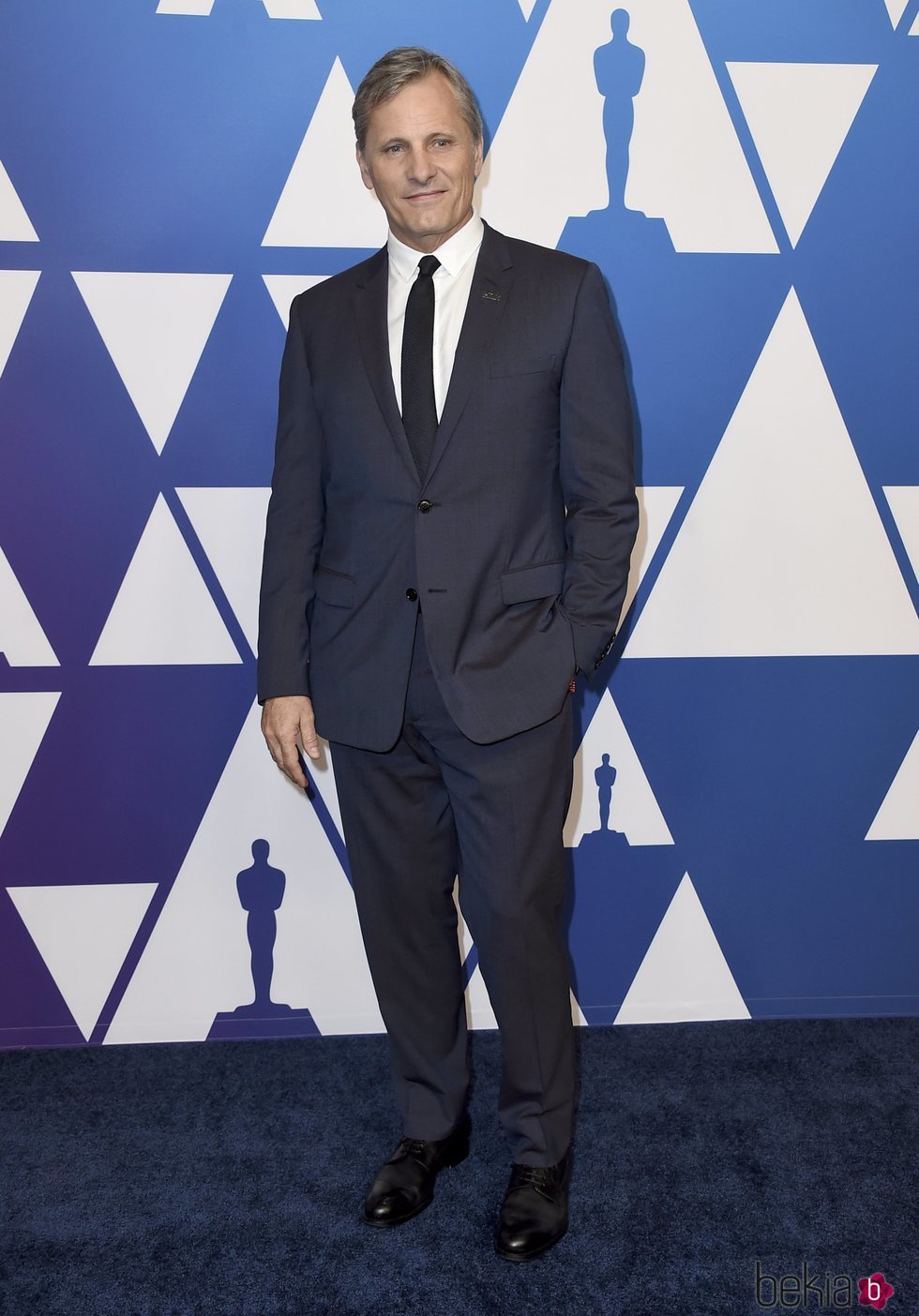 Viggo Mortensen en el almuerzo de nominados de los Premios Oscar 2019