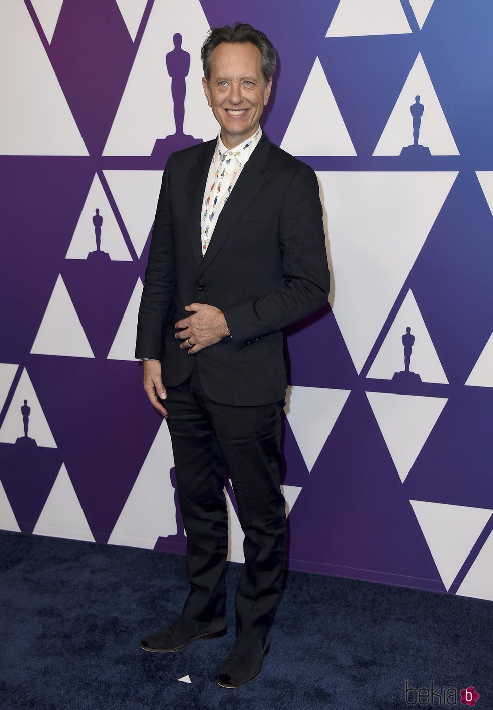 Richard E. Grant en el almuerzo de nominados de los Premios Oscar 2019