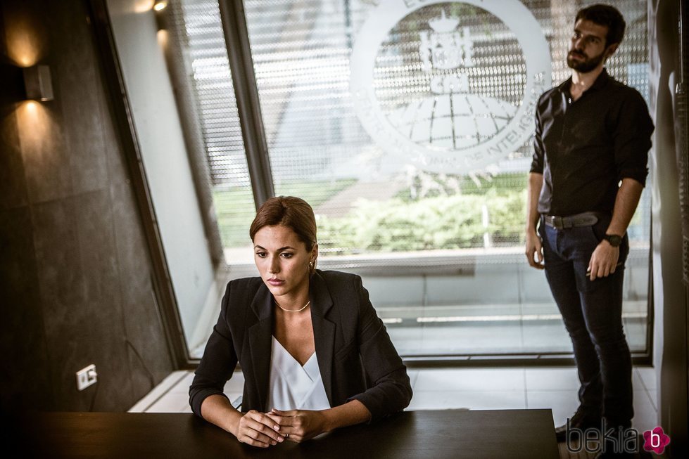 Michelle Calvó en una escena de 'Secretos de Estado'