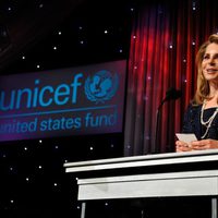 La Reina Noor de Jordania en la gala Unicef Ball 2011
