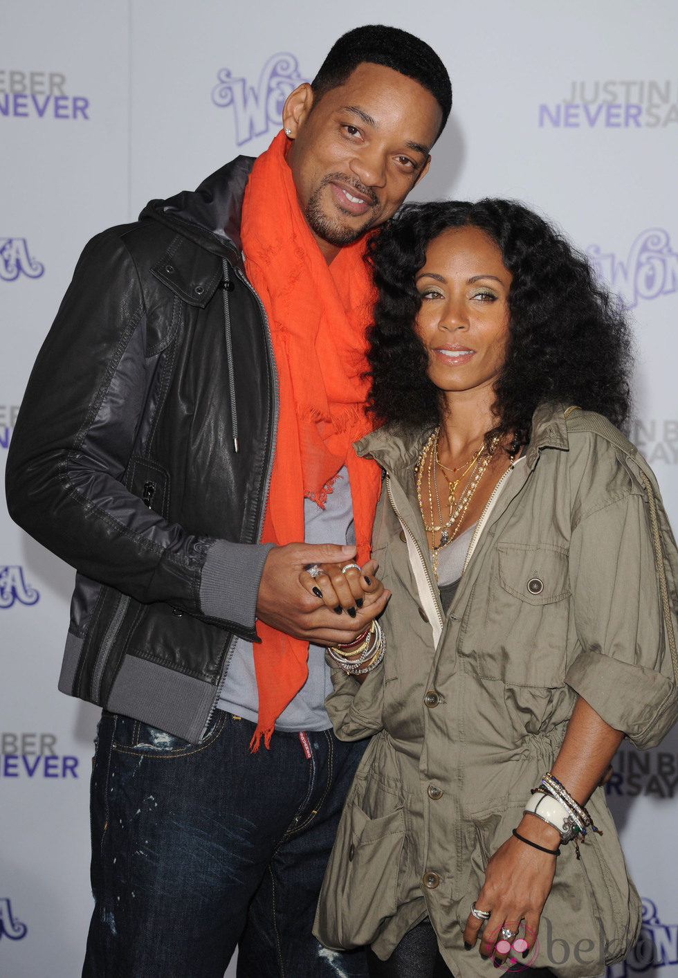 Will Smith y su mujer Jada Pinkett