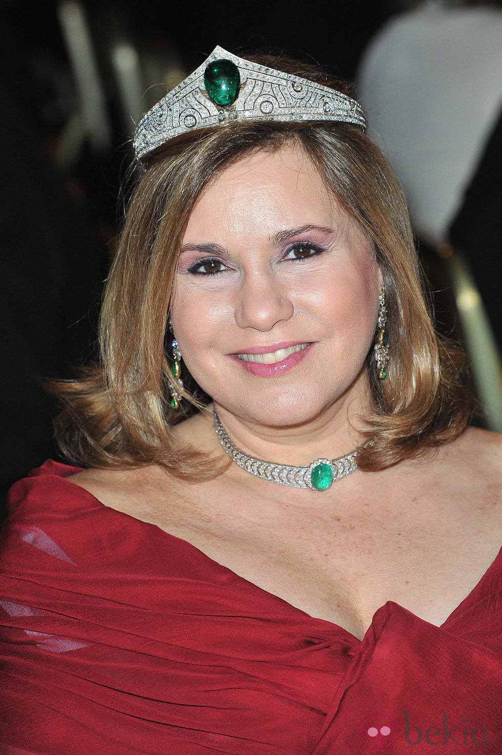 La Gran Duquesa María Teresa de Luxemburgo en la entrega de los Premios Nobel 2011