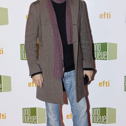 Antonio Zabálburu en la exposición 'No tan felices'