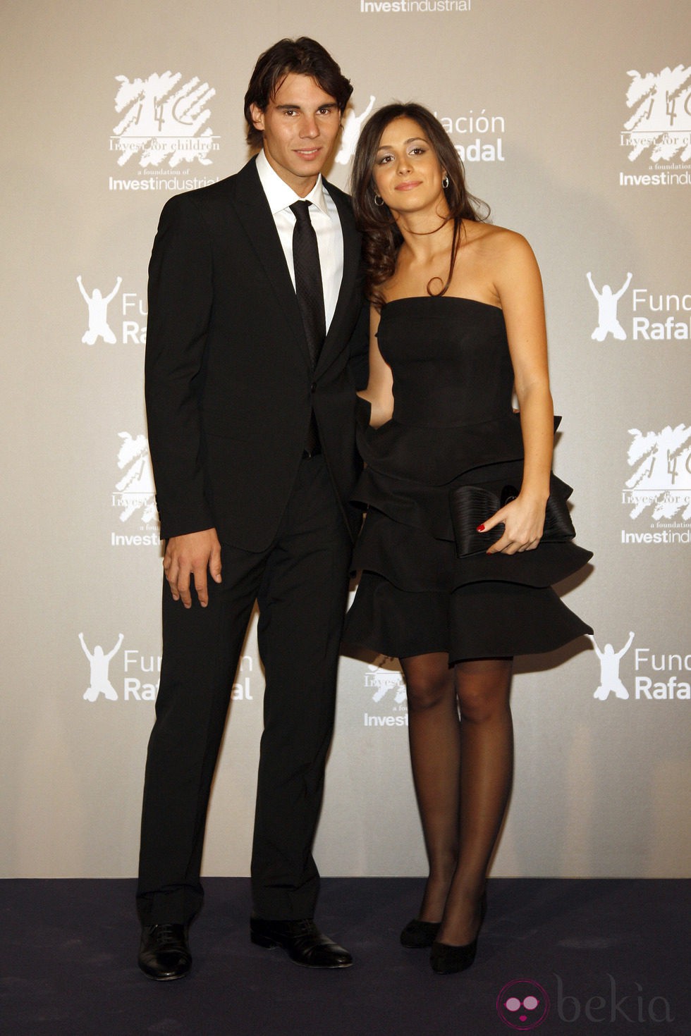Rafa Nadal y Xisca Perelló en una cena benéfica