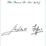 El Rey Juan Carlos y la Reina Sofía felicitan la Navidad 2011