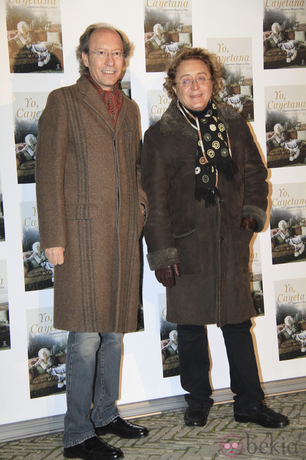 Victorio y Lucchino en la presentación de 'Yo, Cayetana'