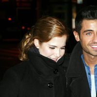 Natalia Sánchez y Borja Voces en el concierto de Pablo Alborán