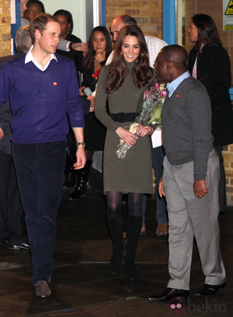 Los Duques de Cambridge en el 'Centrepoint Camberwell' de Londres