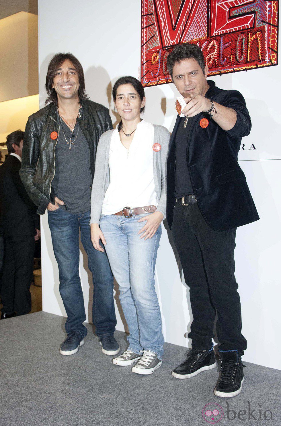 Antonio Carmona y Alejandro Sanz presentan el disco 'Positive Generation'
